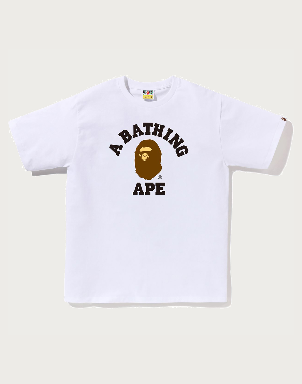 BAPE MENS COLLEGE TEE