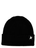 Golden Goose Black Wool Beanie
