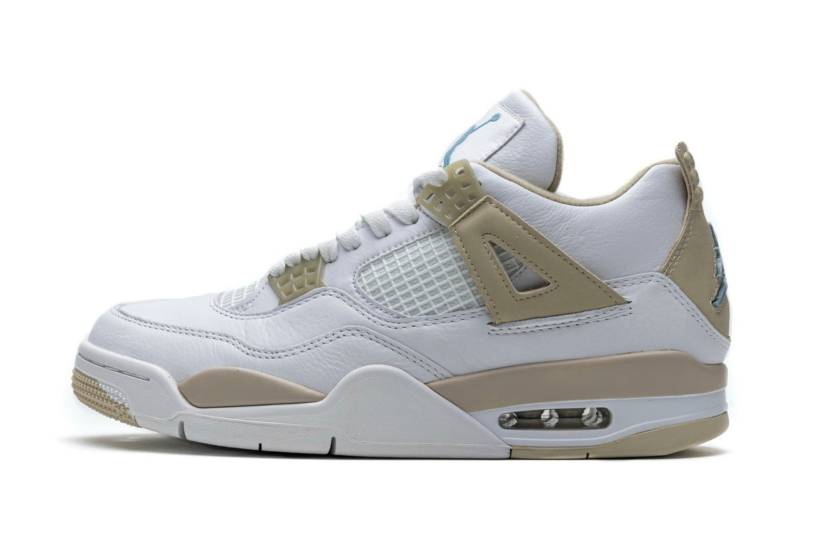 Air Jordan 4 Retro Sand Linen 2017 Reps Sneakers  487724-118