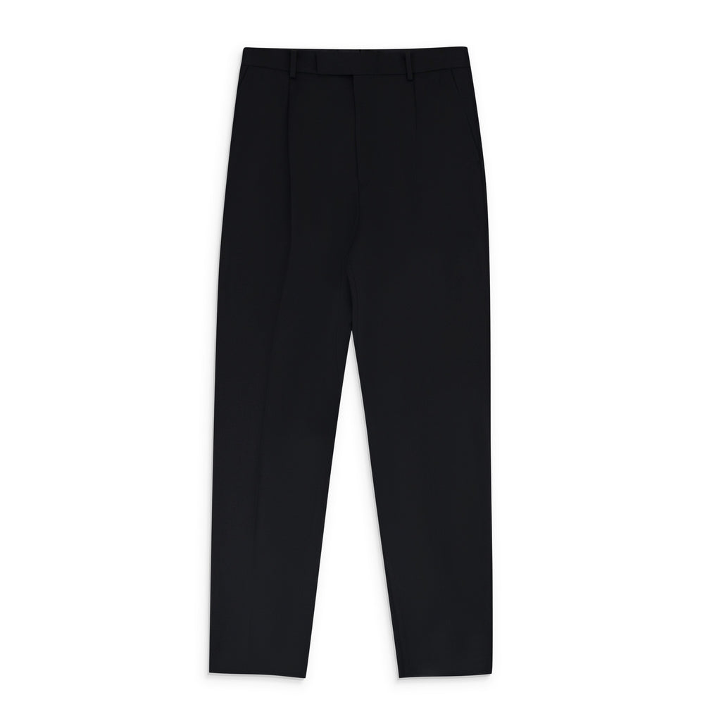 Black Pleated Trousers