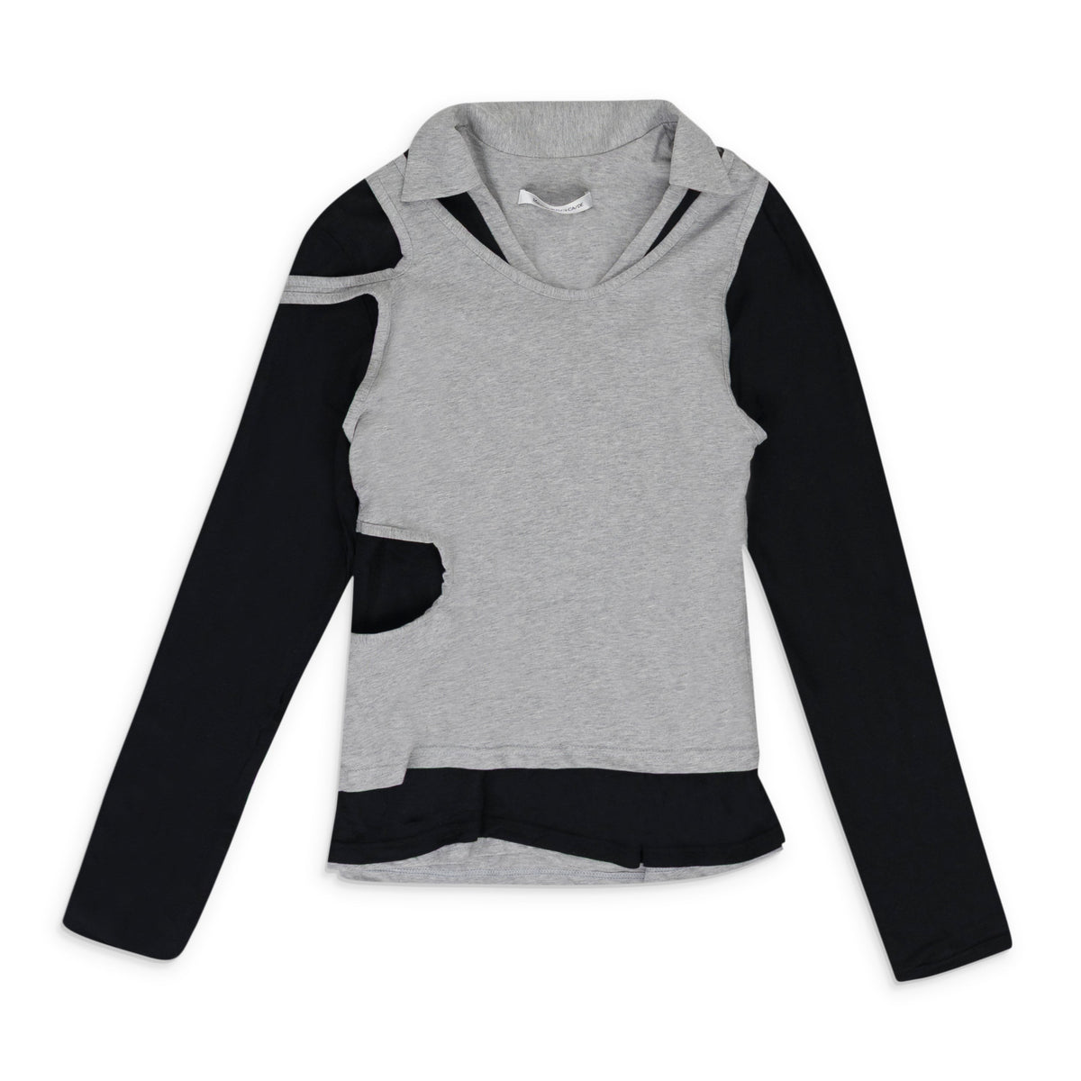 Grey Jess Layered Polo