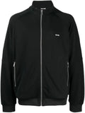 TEAM WANG design logo-embroidered track jacket