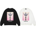Street style Purple Brand sweatshirts