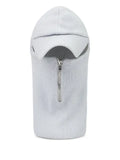 Who Decides War Knitted baseball cap with kurzem zip