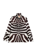 Valentino Garavani zebra-print jacket