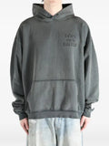 GALLERY DEPT. Dept Embossed long-sleeves hoodie