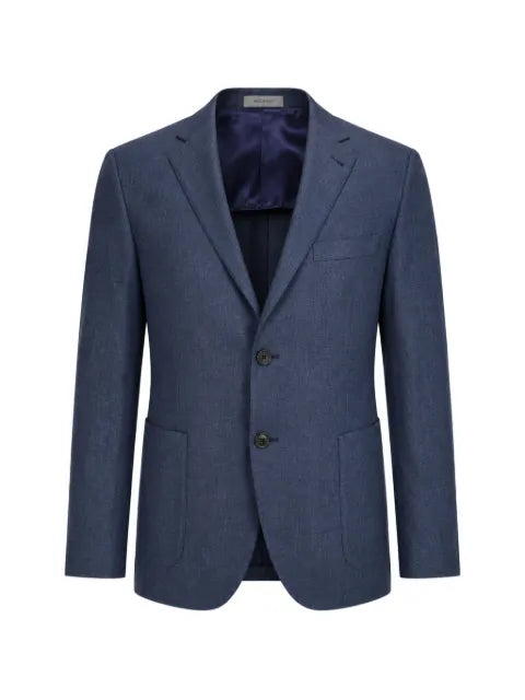Corneliani single-breasted notch-lapels blazer