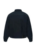 visvim Chore Jkt G.Cords pleated-detail denim jacket