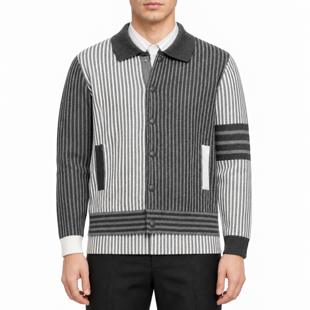Plaids Knits Coats | Thom Browne