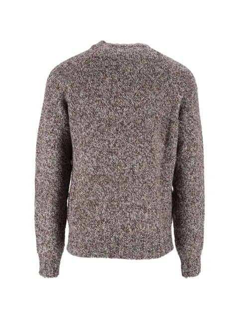 Ballantyne mouline raglan-sleeve sweater