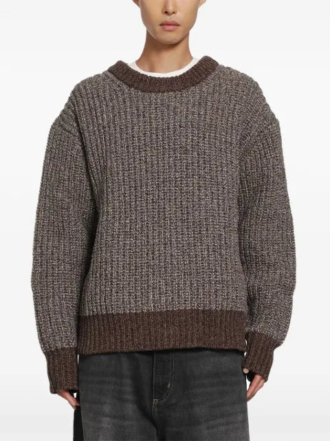 Song For The Mute ribbed-knit oversized sweater