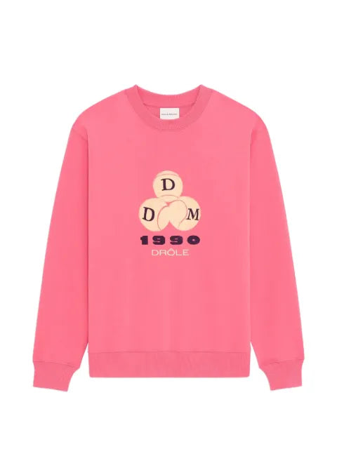 Drôle De Monsieur 1990 logo-print sweatshirt