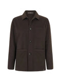 Boggi Milano Trade shirt jacket in cashmere
