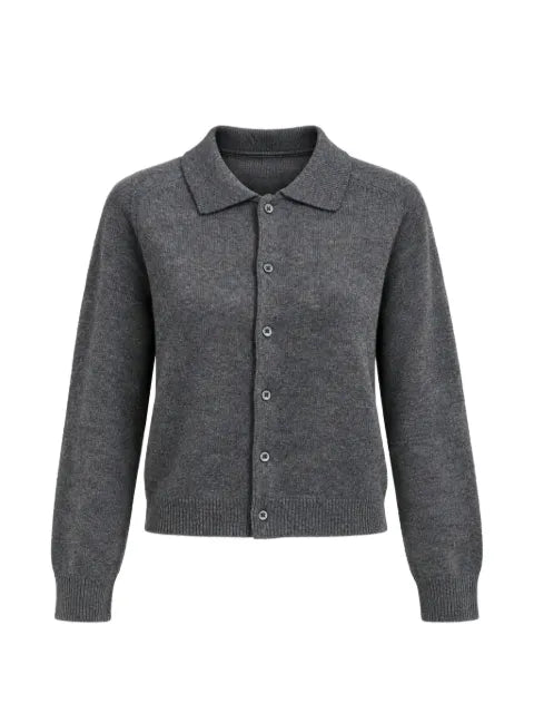 DUNST button-up collared cardigan