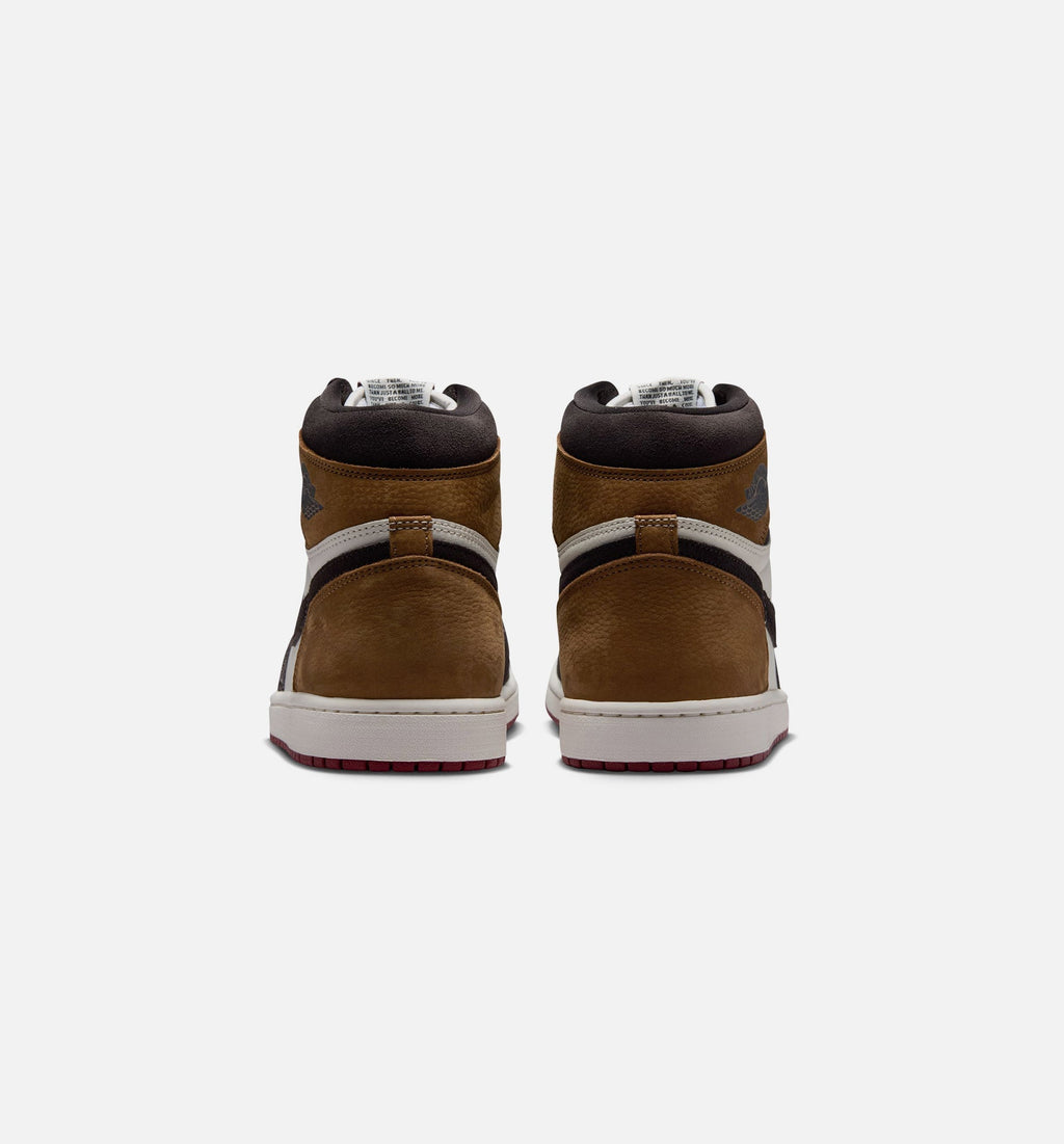 Air Jordan 1 Retro High OG Love Letter Men's Shoes - Brown/Red/Tan