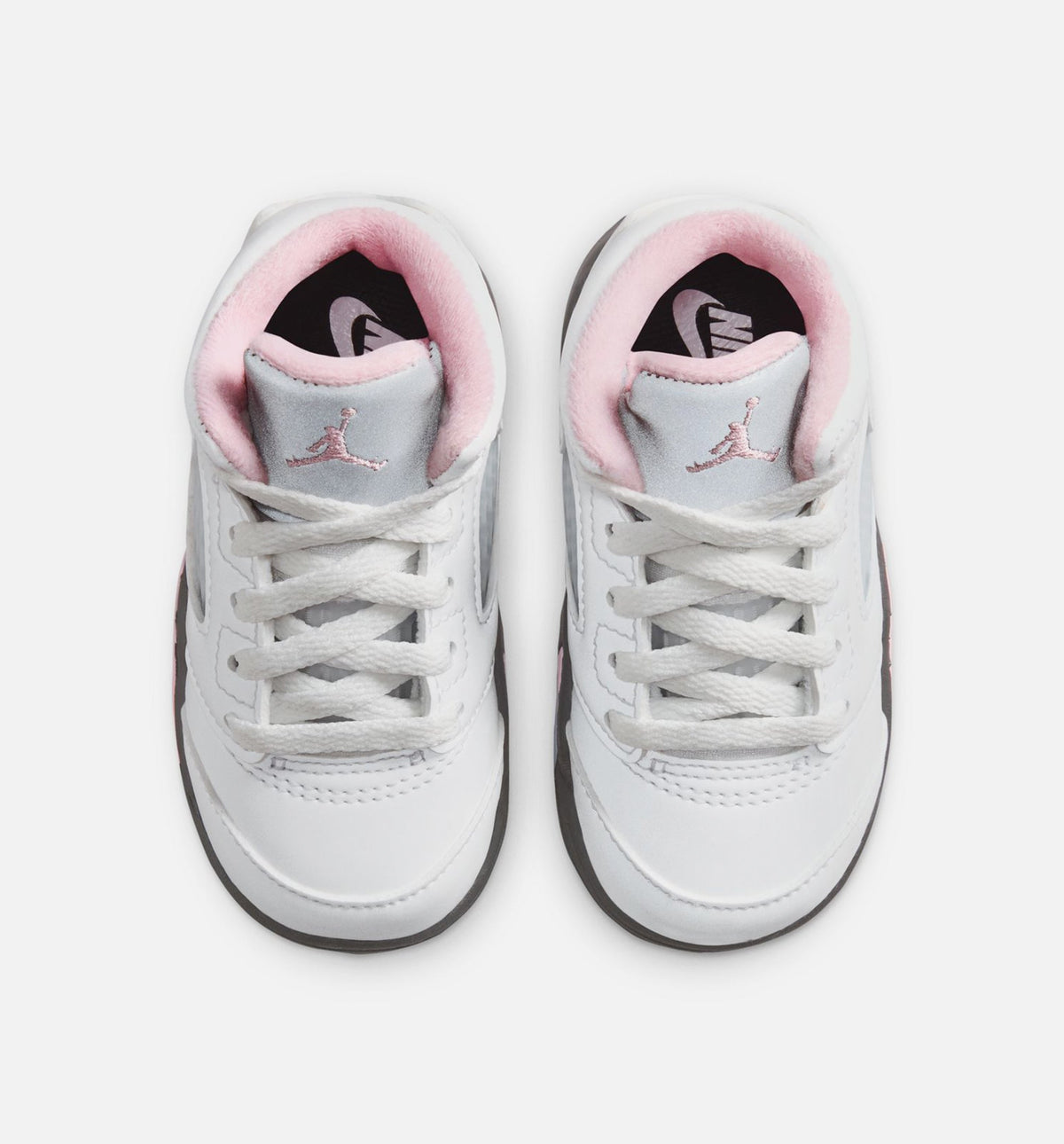 Air Jordan 5 Retro Medium Soft Pink – Infant/Toddler Lifestyle Shoe in White/Black/Medium Soft Pink