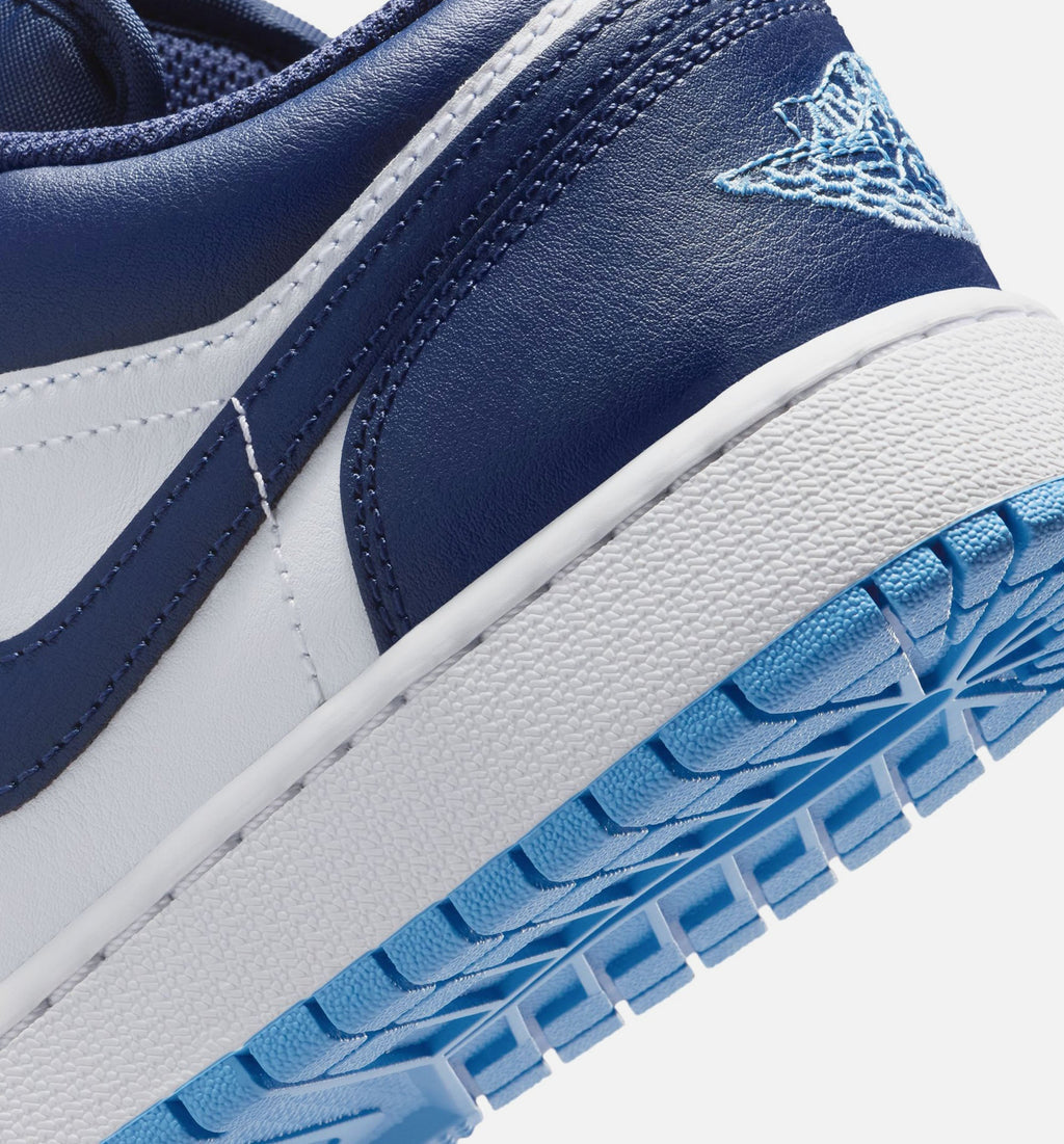 Air Jordan 1 Low GS Sneakers | Midnight Navy/University Blue/White
