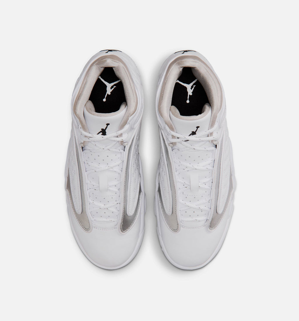 Women's Air Jordan OG White Metallic Silver