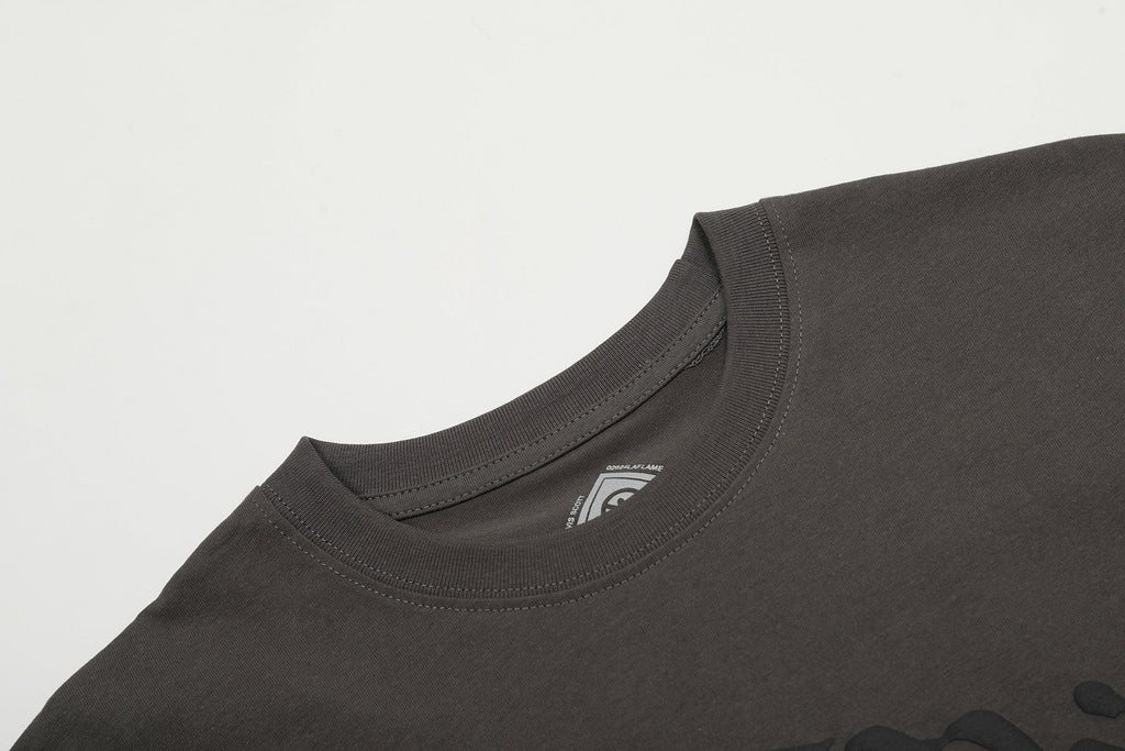 Sp5der Charcoal Front Graphic T-Shirt