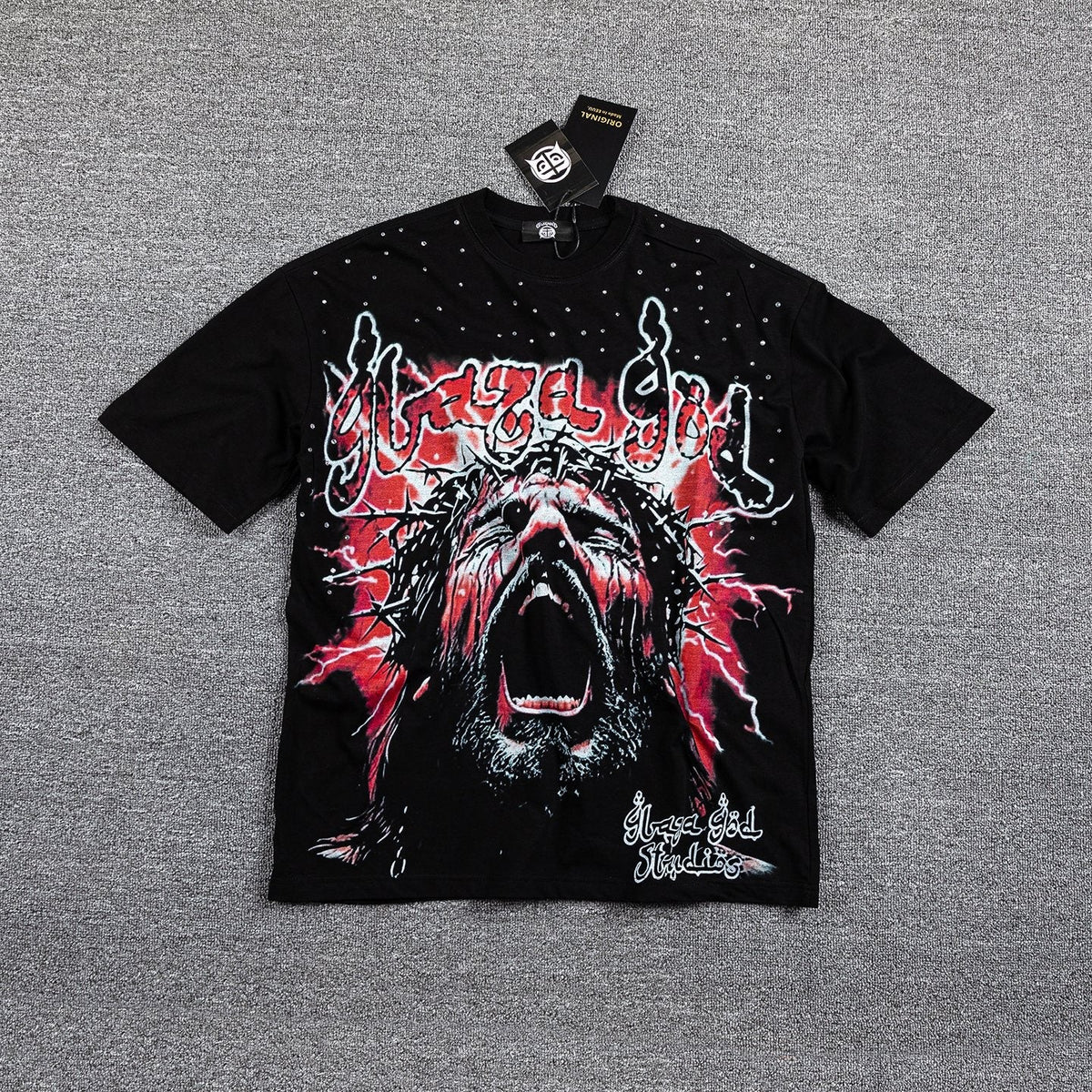 Glo Gang Bear Graphic Short-Sleeve T-Shirt