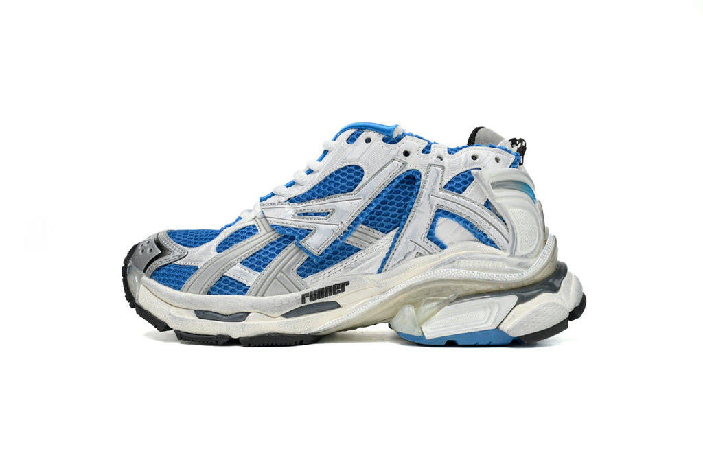 Balenciaga Runner Blue Grey Reps Sneaker 677403W3RB34912