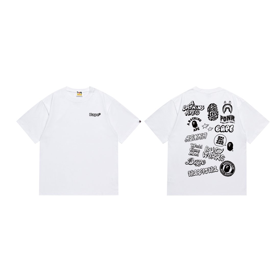 BAPE Collage Back Graphic T-Shirt