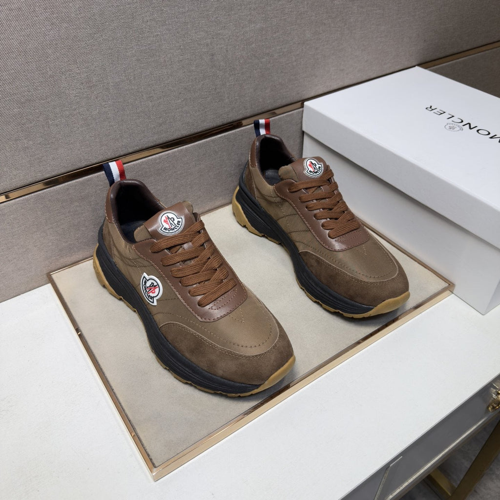 Moncler Low-Top Panel Sneakers
